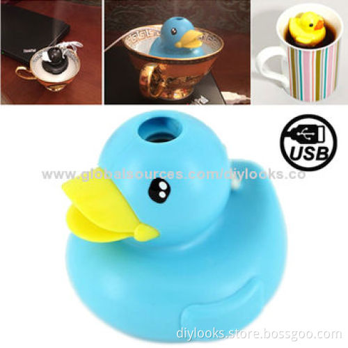 Lovely Duck Style USB Air Humidifier (Blue)
